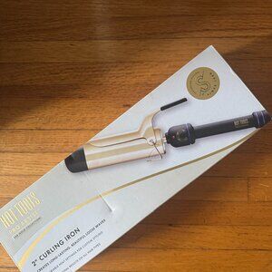 BRAND NEW Hot Tools Pro Artist 24K Gold Collection 2" Curling Iron in Black